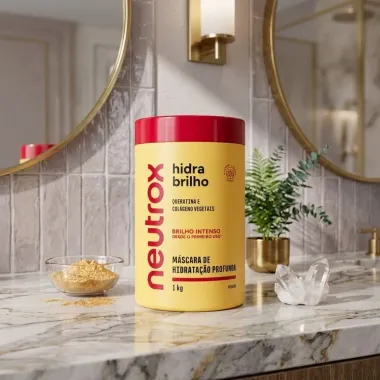 M&aacute;scara de Hidrata&ccedil;&atilde;o Profunda Neutrox Hidra Brilho 1kg