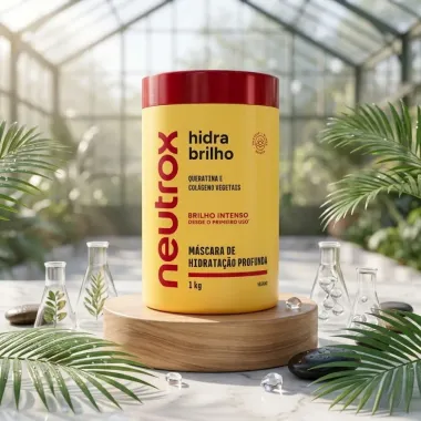 M&aacute;scara de Hidrata&ccedil;&atilde;o Profunda Neutrox Hidra Brilho 1kg