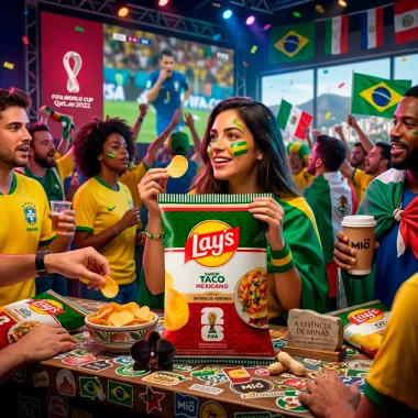Batata Lays Sabor Taco Mexicano Copa do Mundo da FIFA 26 62g