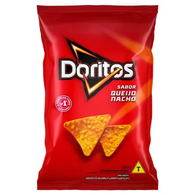Doritos Elma Chips Sabor Queijo Nacho 257g
