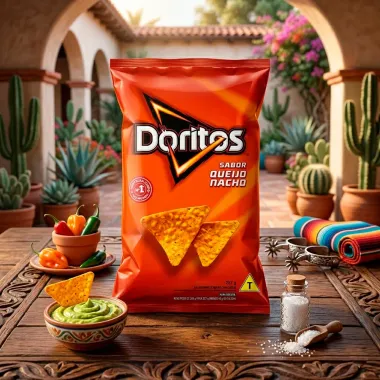 Doritos Elma Chips Sabor Queijo Nacho 257g