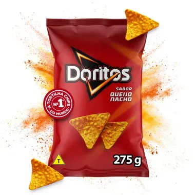 Doritos Elma Chips Sabor Queijo Nacho 257g