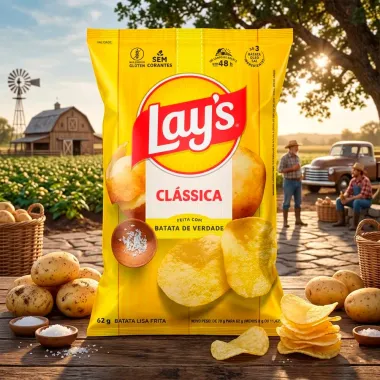 Batata Lays Cl&aacute;ssica 62g