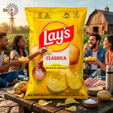 Batata Lays Cl&aacute;ssica 62g