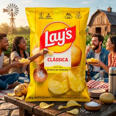 Batata Lays Cl&aacute;ssica 62g