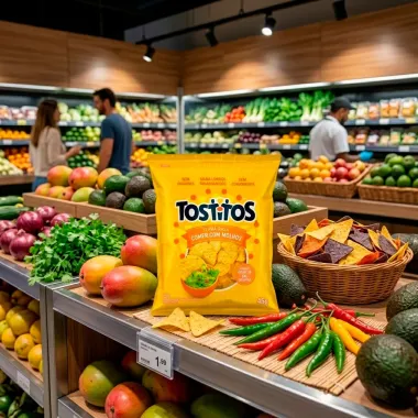 Salgadinho Tostitos Sabor Toque de Sal Marinho 45g