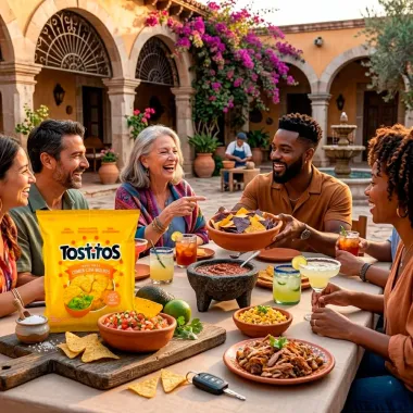 Salgadinho Tostitos Sabor Toque de Sal Marinho 45g