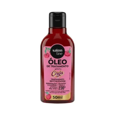 &Oacute;leo de Tratamento Capilar Salon Line Multy Cereja Tratamento Revitalizador 50ml