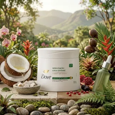 M&aacute;scara de Tratamento Dove Umecta&ccedil;&atilde;o e Coco Antioxi 320g