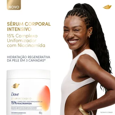 Dove S&eacute;rum Intensivo Corporal 15% Niacinamida 450g