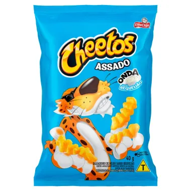 Chips Cheetos Assado Onda Sabor Requeij&atilde;o 40g