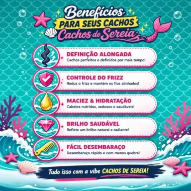 Creme de Pentear Salon Line Defini&ccedil;&atilde;o Alongada Cachos de Sereia Antifrizz 1Kg
