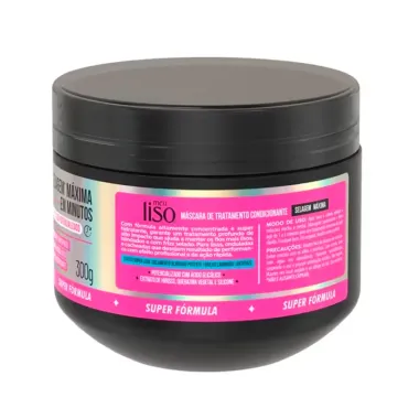 M&aacute;scara Salon Line Top Coat Liso Ostenta&ccedil;&atilde;o 300g