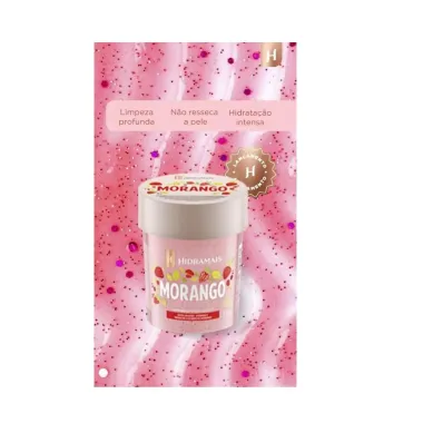Esfoliante Corporal Hidramais Merengue Morango 350g