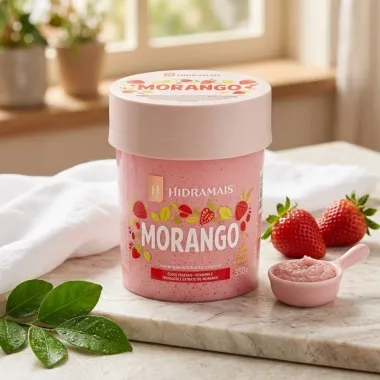 Esfoliante Corporal Hidramais Merengue Morango 350g
