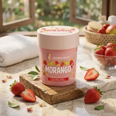 Esfoliante Corporal Hidramais Merengue Morango 350g