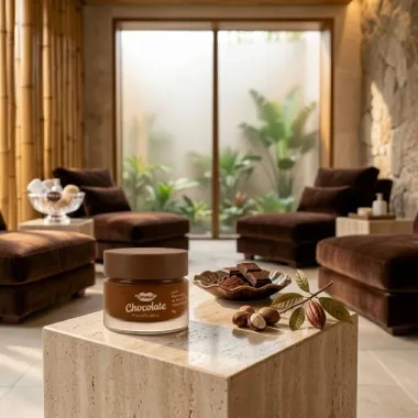 M&aacute;scara Hidratante Labial Carmed Chocolate 8g