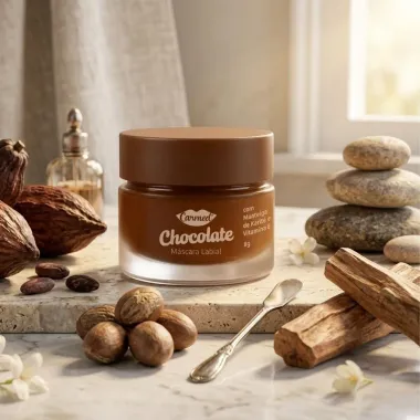 M&aacute;scara Hidratante Labial Carmed Chocolate 8g