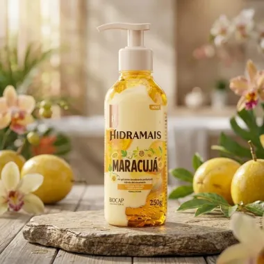 Gel Creme Desodorante Hidramais Duo Maracuj&aacute; 250g