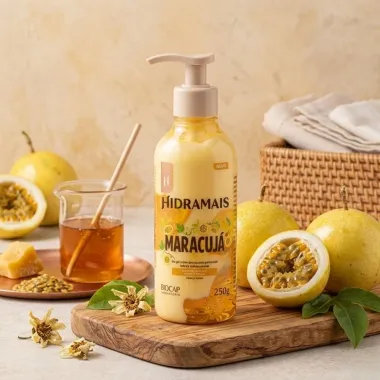 Gel Creme Desodorante Hidramais Duo Maracuj&aacute; 250g