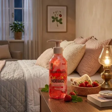Gel Creme Desodorante Hidramais Duo Morango 250g