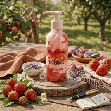 Gel Creme Desodorante Hidramais Duo Morango 250g