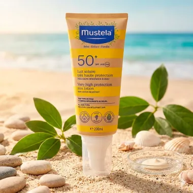 Mustela Protetor Solar FPS 50+ Infantil e Adulto 200ml