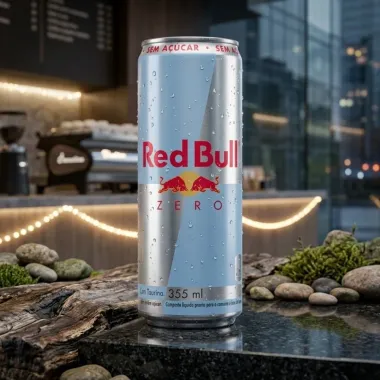 Energ&eacute;tico Red Bull Zero Sem A&ccedil;&uacute;car 355ml