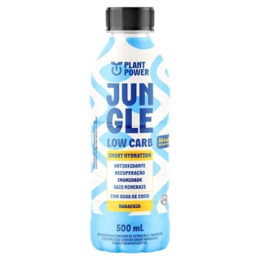 Jungle Low Carb Plant Power Suplemento Alimentar Sabor Maracuj&aacute; 500ml