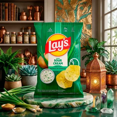 Batata Lays Sabor Sour Cream 62g