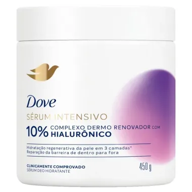 Dove S&eacute;rum Intensivo Corporal 10% Hialur&ocirc;nico 450g