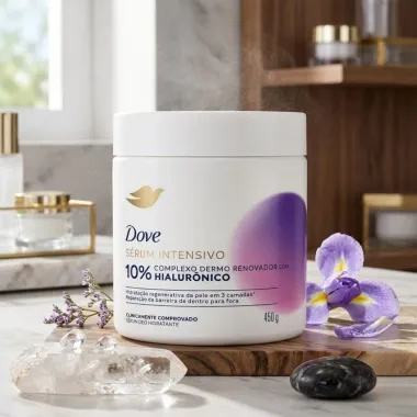 Dove S&eacute;rum Intensivo Corporal 10% Hialur&ocirc;nico 450g