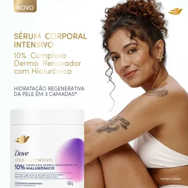 Dove S&eacute;rum Intensivo Corporal 10% Hialur&ocirc;nico 450g