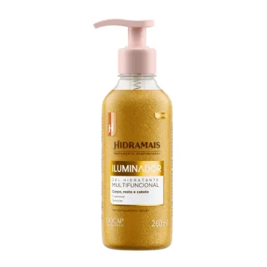 Iluminador Hidramais Gel Hidratante Multifuncional Corpo Rosto e Cabelo 260ml