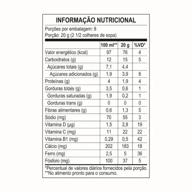 Mucilon Ninho Mucininho Sach&ecirc; +3 anos 160g
