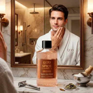 Lo&ccedil;&atilde;o P&oacute;s Barba QOD Barber Shop Spice Whisky 100ml