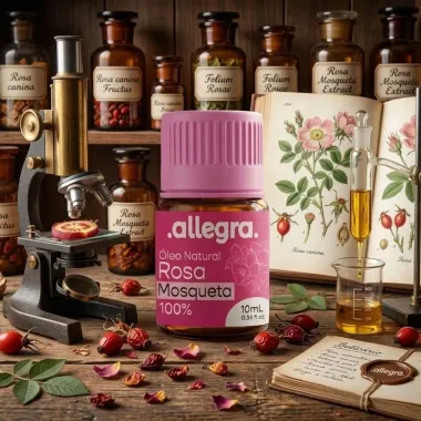 &Oacute;leo Natural Allegra Rosa Mosqueta 100% 10ml