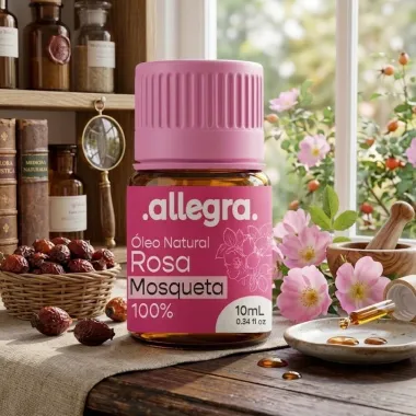 &Oacute;leo Natural Allegra Rosa Mosqueta 100% 10ml