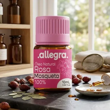 &Oacute;leo Natural Allegra Rosa Mosqueta 100% 10ml