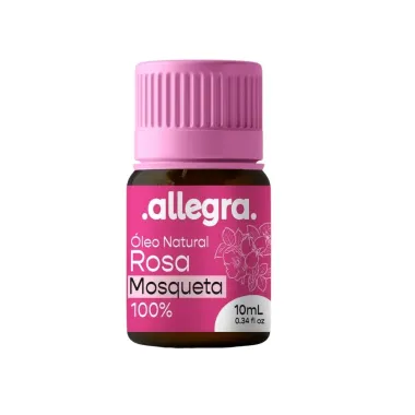 &Oacute;leo Natural Allegra Rosa Mosqueta 100% 10ml