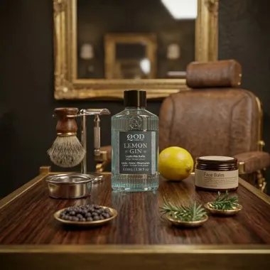 Lo&ccedil;&atilde;o P&oacute;s Barba QOD Barber Lemon Gin 100ml
