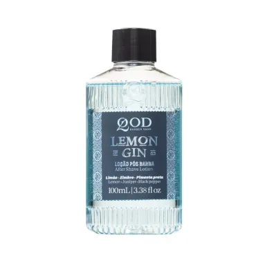 Lo&ccedil;&atilde;o P&oacute;s Barba QOD Barber Lemon Gin 100ml
