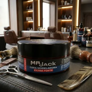 Cera Modeladora para Cabelo Mr Jack Extra Forte Alta Fixa&ccedil;&atilde;o 150g