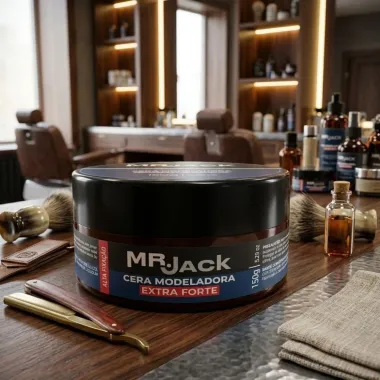 Cera Modeladora para Cabelo Mr Jack Extra Forte Alta Fixa&ccedil;&atilde;o 150g
