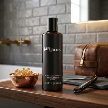 Shampoo Mr Jack Mentolado Cresce Forte Sem Sal 250ml