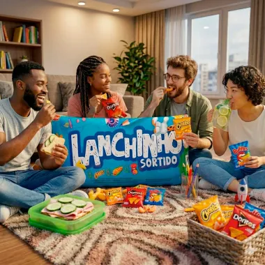 Lanchinho Sortido Elma Chips com 5 Unidades