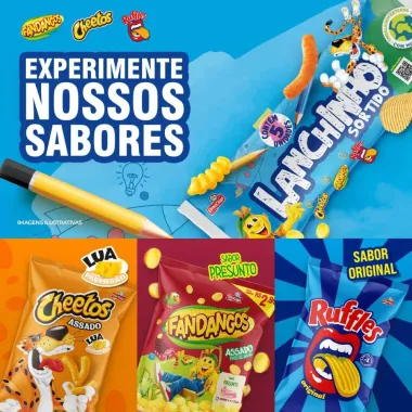 Lanchinho Sortido Elma Chips com 5 Unidades