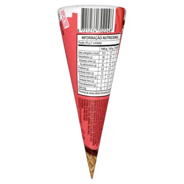 Sorvete Kibon Cornetto Sabor Morango 65g