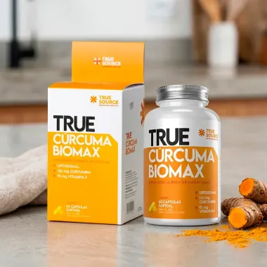 C&uacute;rcuma Biomax True Source com 60 C&aacute;psulas Softgel