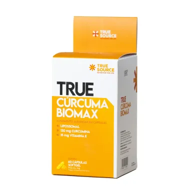 C&uacute;rcuma Biomax True com 60 C&aacute;psulas Softgel